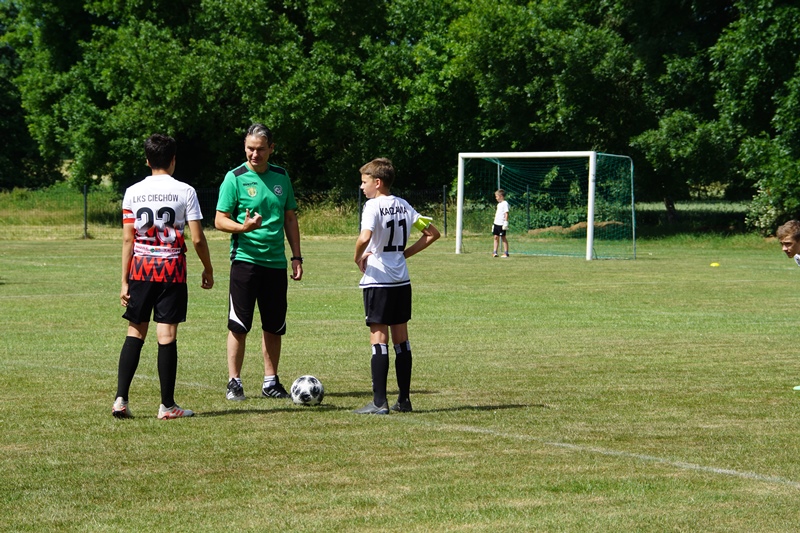 Piłkarska rodzina na urodzinach u Marcina Garucha w Tyńcu