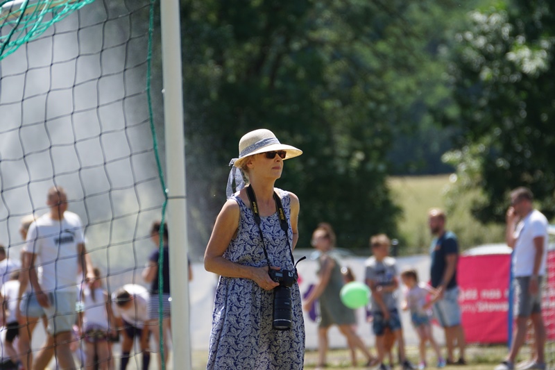 Piłkarska rodzina na urodzinach u Marcina Garucha w Tyńcu