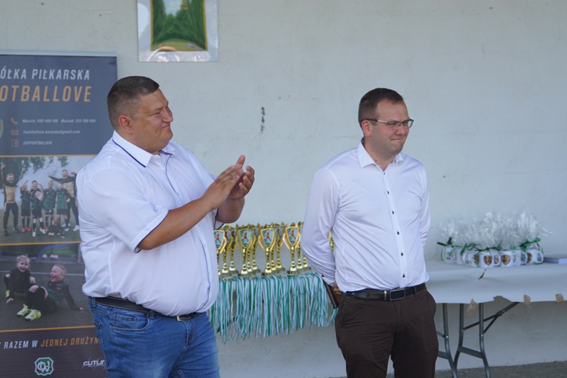 Piłkarska rodzina na urodzinach u Marcina Garucha w Tyńcu