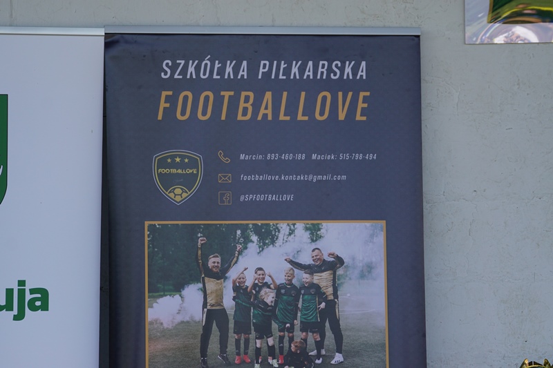 Piłkarska rodzina na urodzinach u Marcina Garucha w Tyńcu