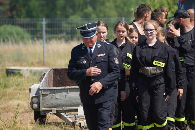 Zawody strażackie drużyn OSP gminy Kunice w Miłogostowicach
