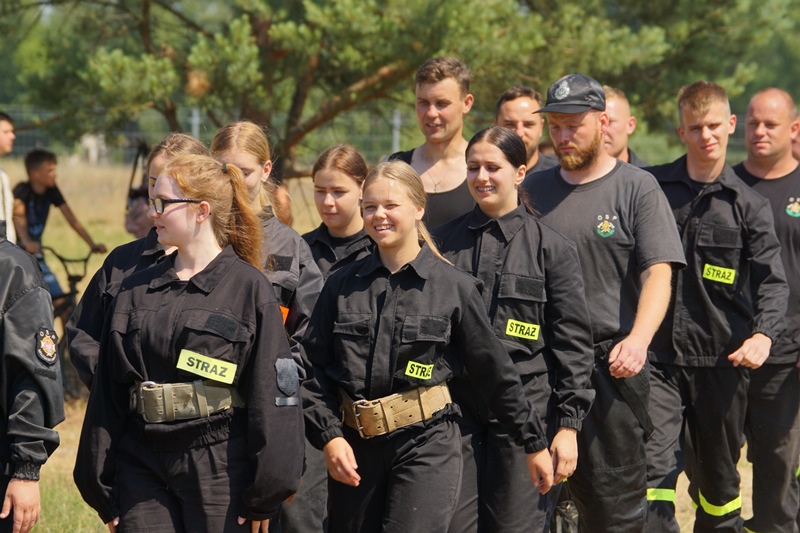 Zawody strażackie drużyn OSP gminy Kunice w Miłogostowicach