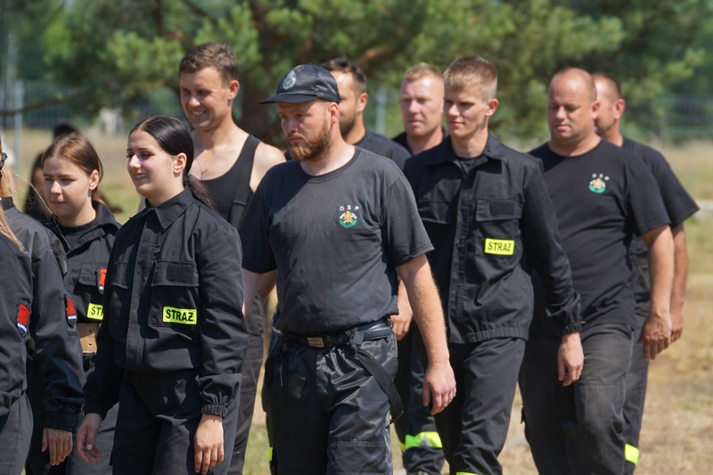 Zawody strażackie drużyn OSP gminy Kunice w Miłogostowicach