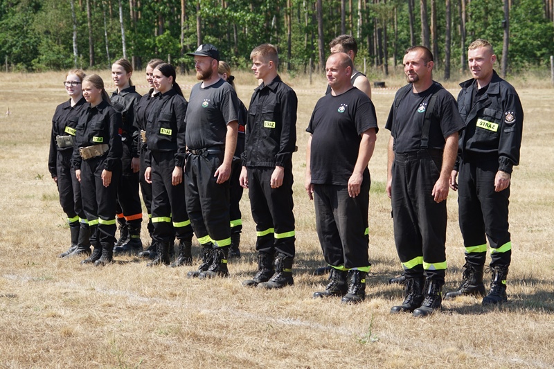 Zawody strażackie drużyn OSP gminy Kunice w Miłogostowicach