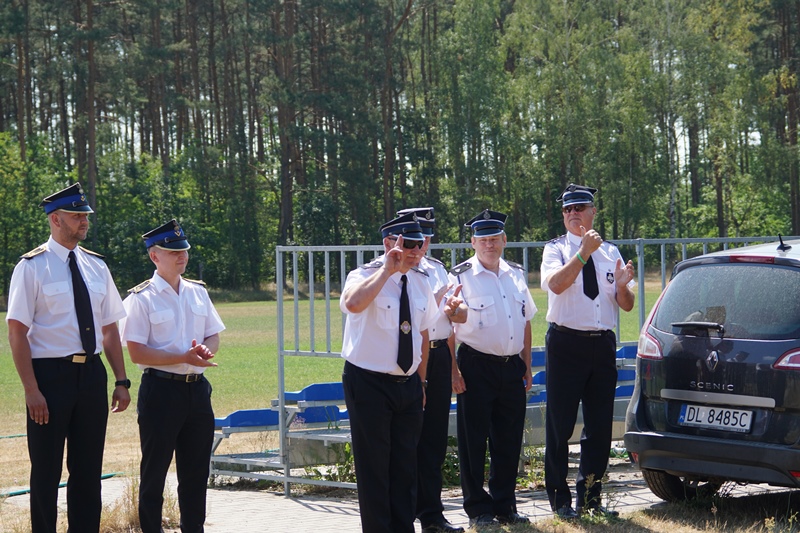 Zawody strażackie drużyn OSP gminy Kunice w Miłogostowicach
