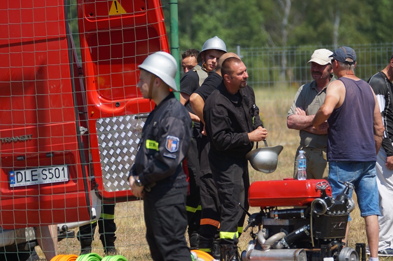 Zawody strażackie drużyn OSP gminy Kunice w Miłogostowicach