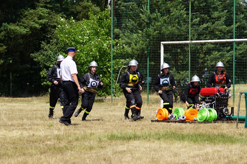 Zawody strażackie drużyn OSP gminy Kunice w Miłogostowicach