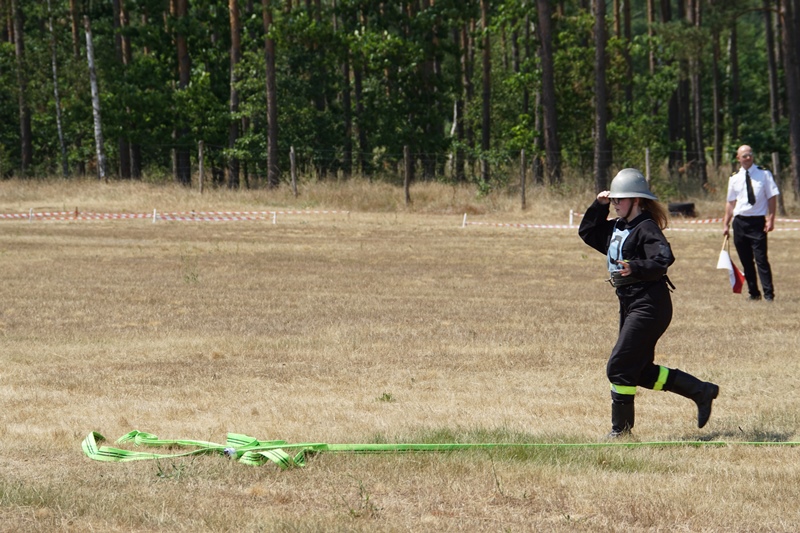 Zawody strażackie drużyn OSP gminy Kunice w Miłogostowicach