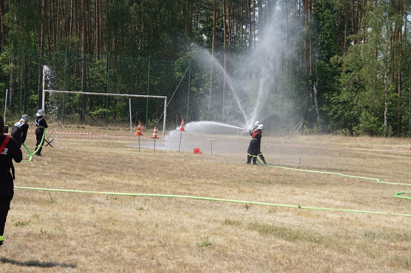 Zawody strażackie drużyn OSP gminy Kunice w Miłogostowicach