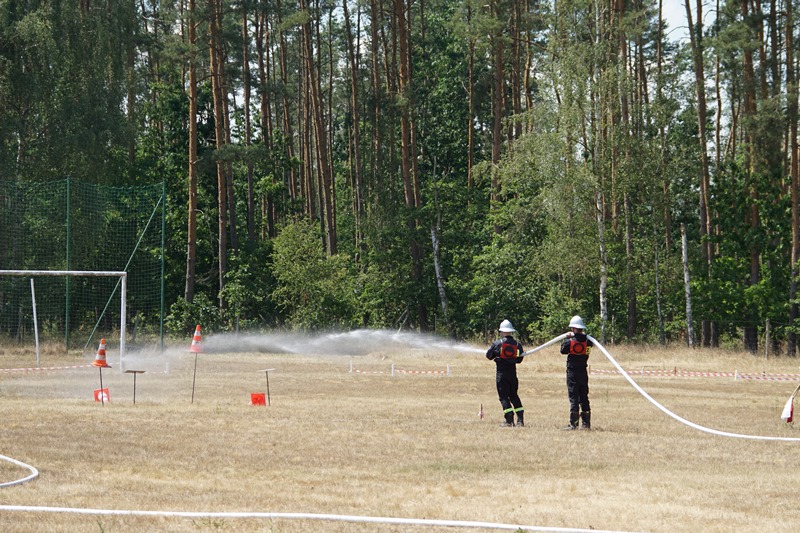 Zawody strażackie drużyn OSP gminy Kunice w Miłogostowicach