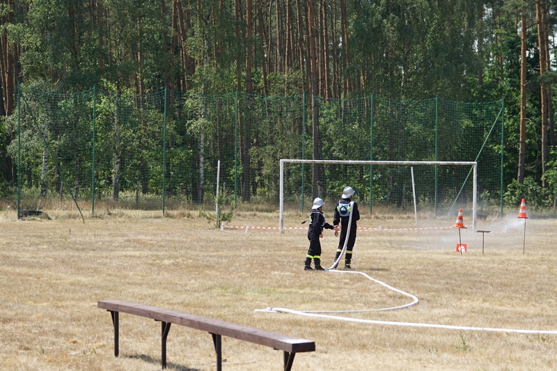 Zawody strażackie drużyn OSP gminy Kunice w Miłogostowicach