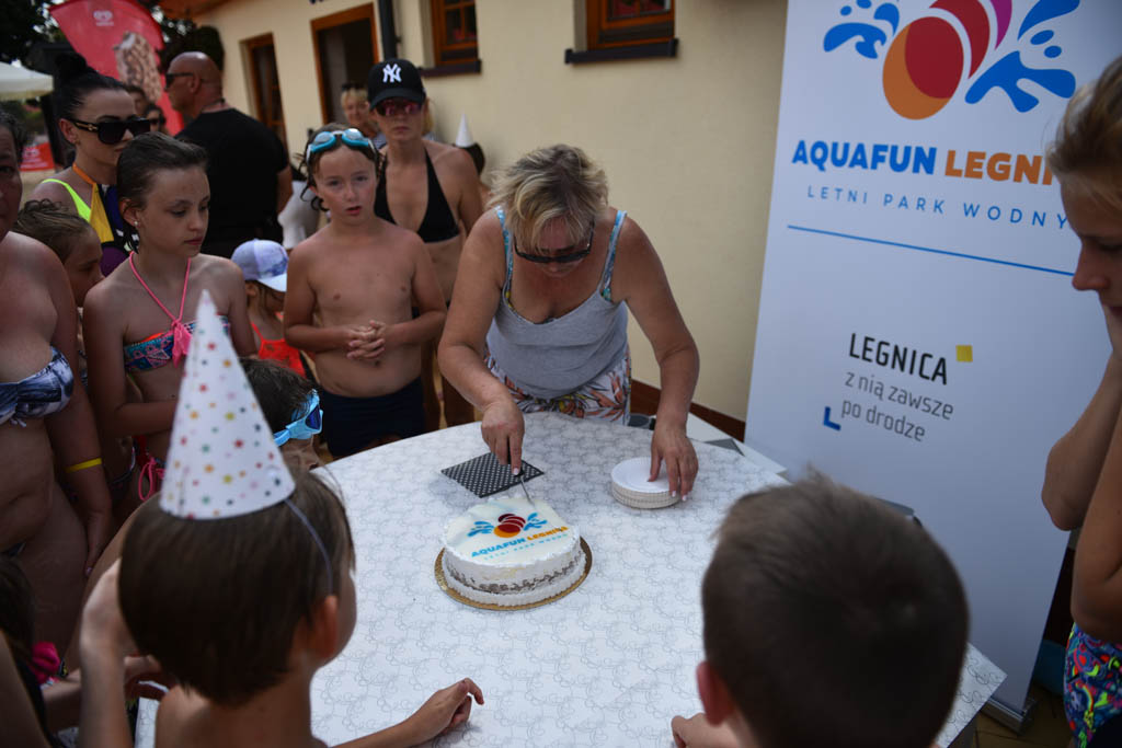 Legnicki Park Wodny AquaFun świętuje pierwsze urodziny