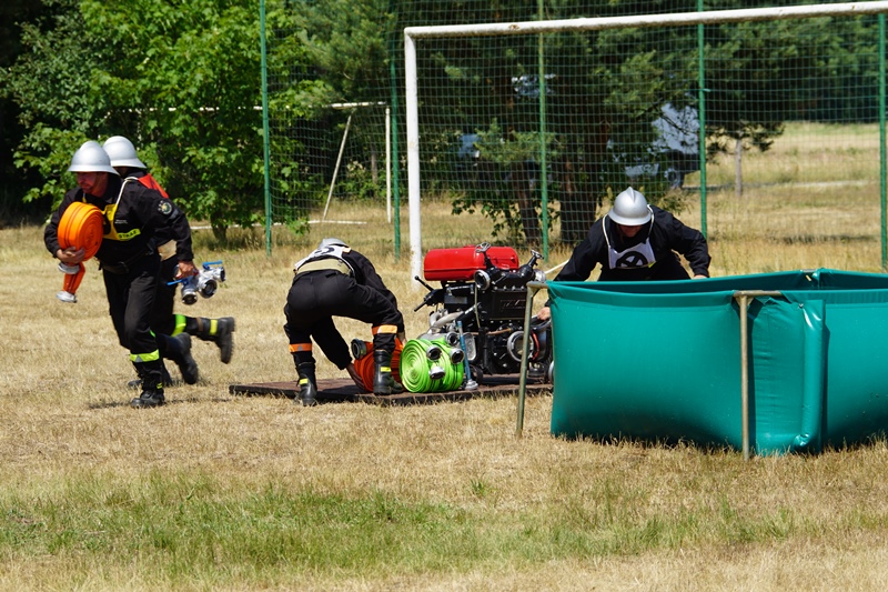 Zawody strażackie drużyn OSP gminy Kunice w Miłogostowicach