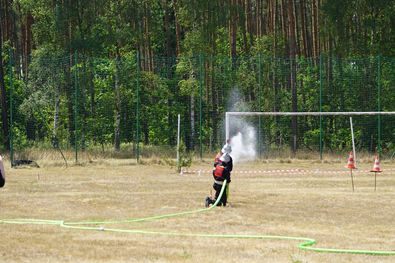 Zawody strażackie drużyn OSP gminy Kunice w Miłogostowicach