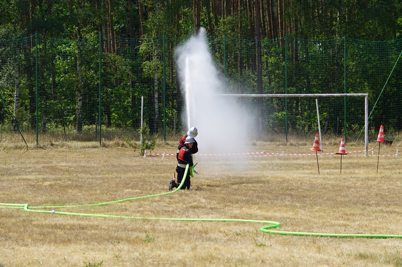 Zawody strażackie drużyn OSP gminy Kunice w Miłogostowicach