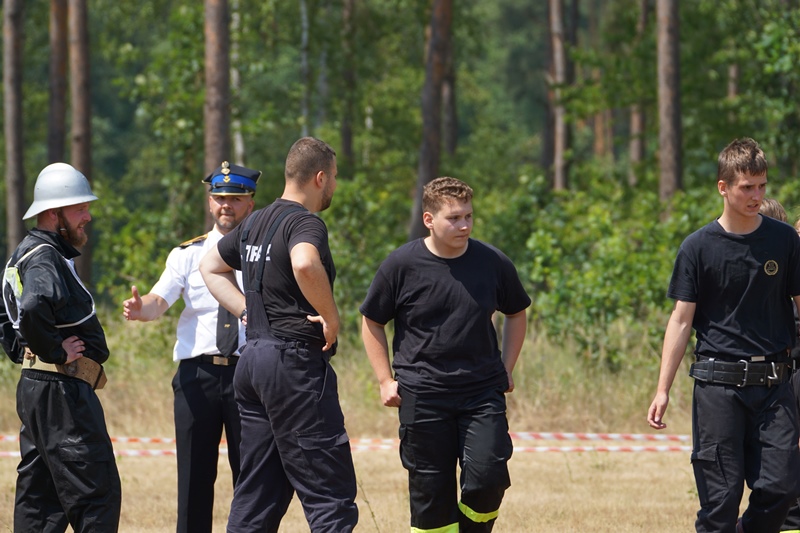 Zawody strażackie drużyn OSP gminy Kunice w Miłogostowicach
