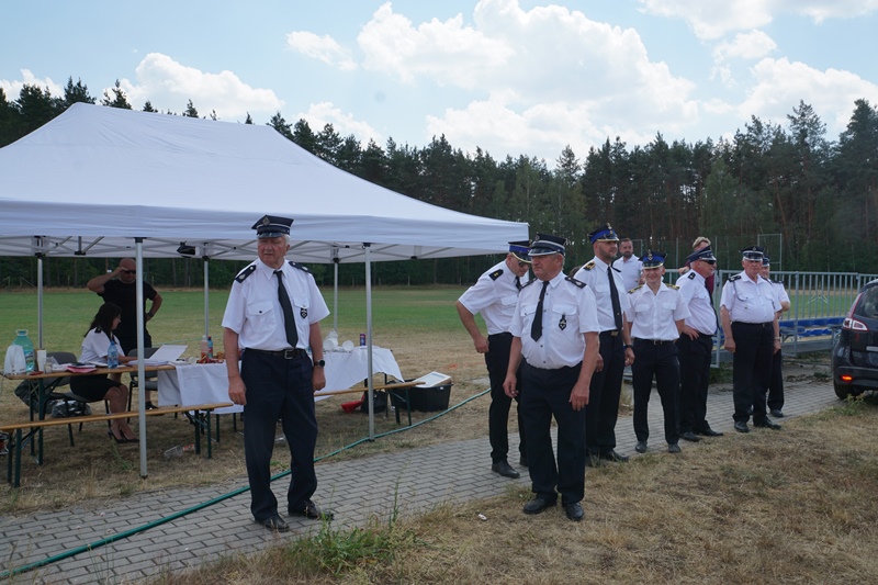 Zawody strażackie drużyn OSP gminy Kunice w Miłogostowicach