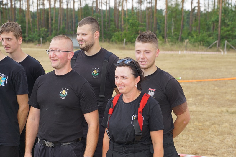 Zawody strażackie drużyn OSP gminy Kunice w Miłogostowicach
