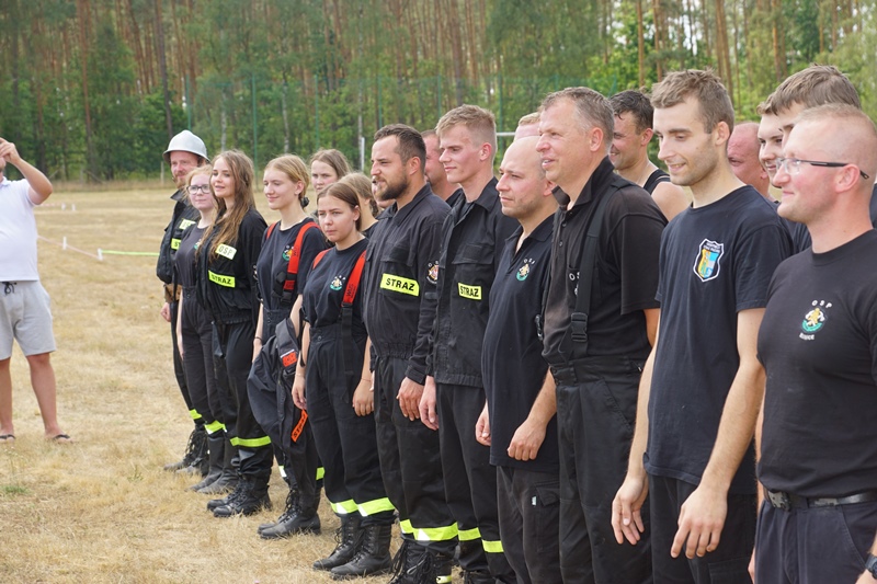 Zawody strażackie drużyn OSP gminy Kunice w Miłogostowicach