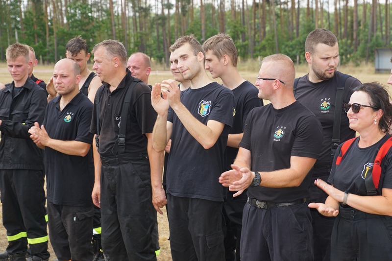 Zawody strażackie drużyn OSP gminy Kunice w Miłogostowicach