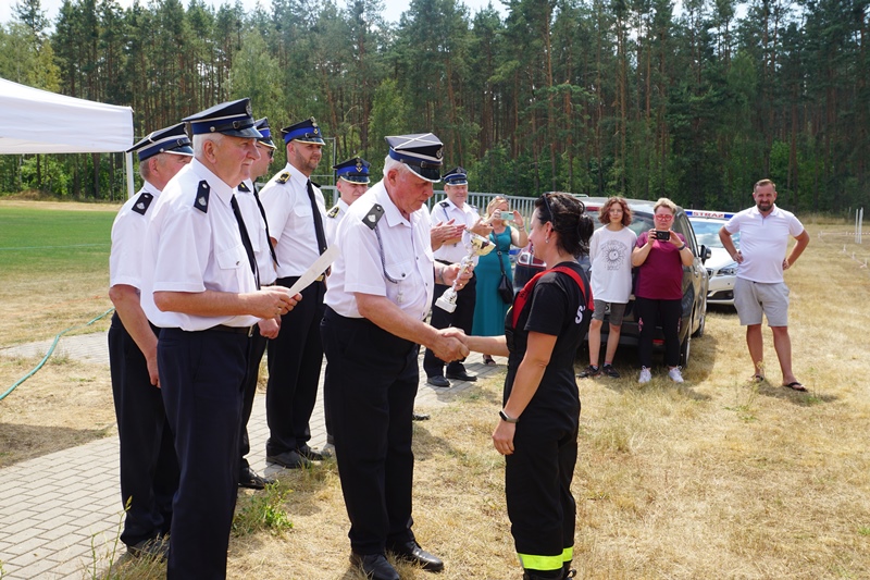 Zawody strażackie drużyn OSP gminy Kunice w Miłogostowicach