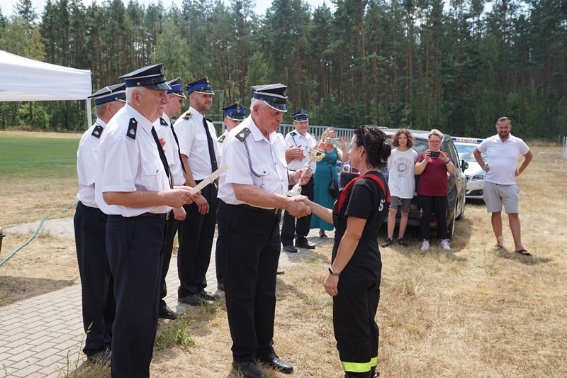 Zawody strażackie drużyn OSP gminy Kunice w Miłogostowicach