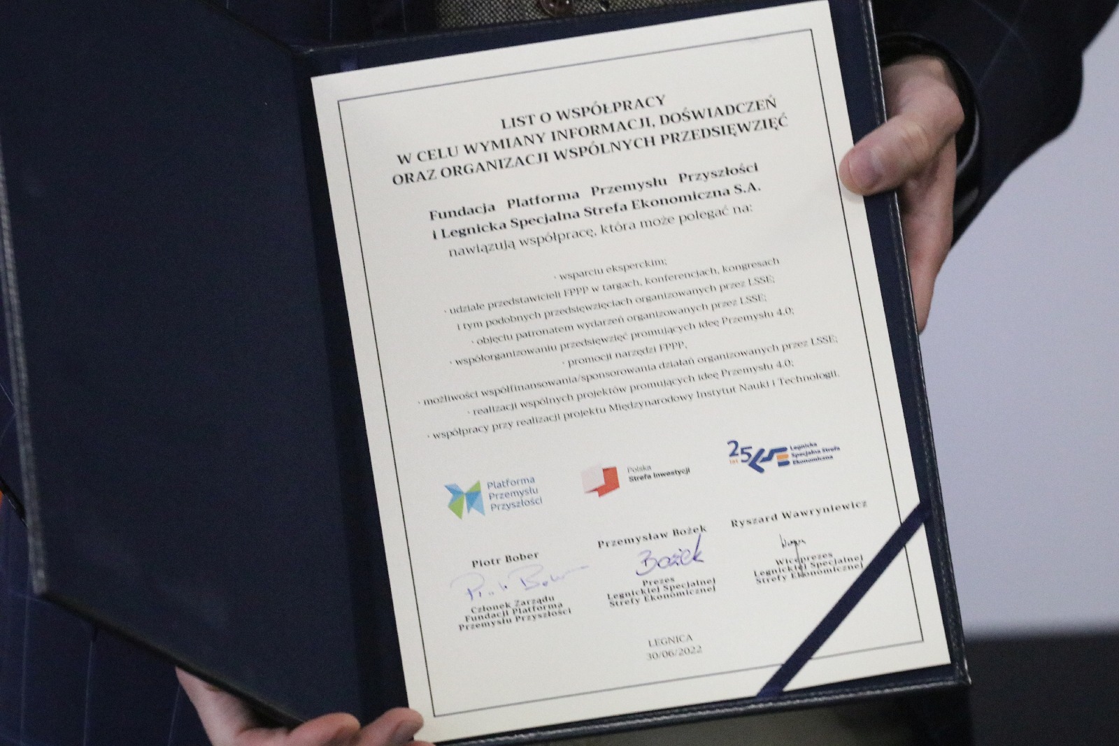 Porozumienie o współpracy z Platformą Przemysłu Przyszłości