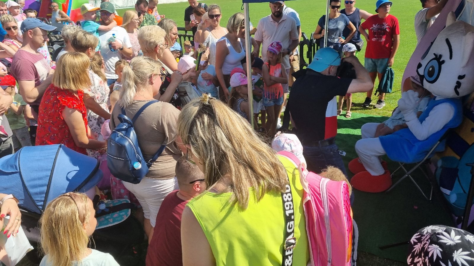 Na stadionie Konfeksu odbył się Festiwal Baniek Mydlanych