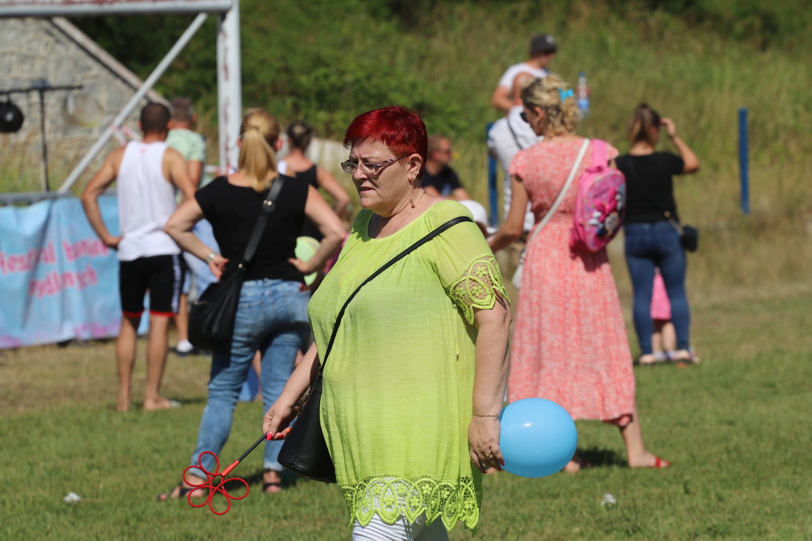 Na stadionie Konfeksu odbył się Festiwal Baniek Mydlanych