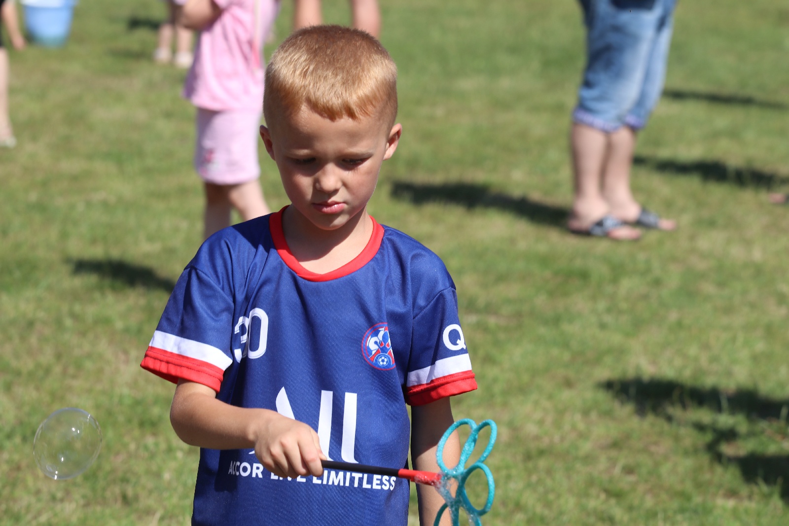 Na stadionie Konfeksu odbył się Festiwal Baniek Mydlanych