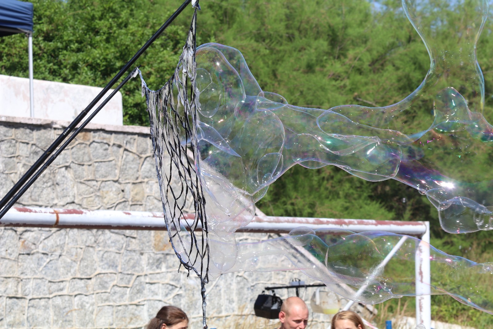 Na stadionie Konfeksu odbył się Festiwal Baniek Mydlanych