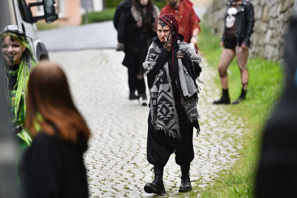 Post-apo at Castle Party 2022. Sesja w ruinach