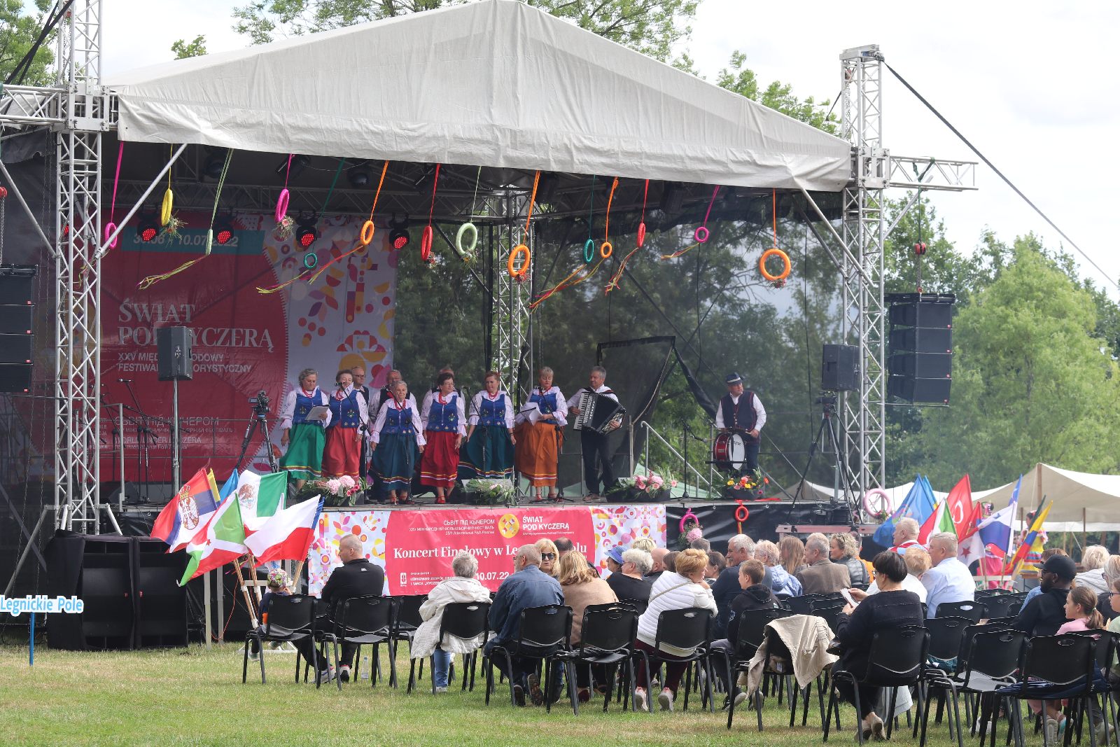 Barwny „Świat pod Kyczerą” zakończony koncertem w Legnickim Polu
