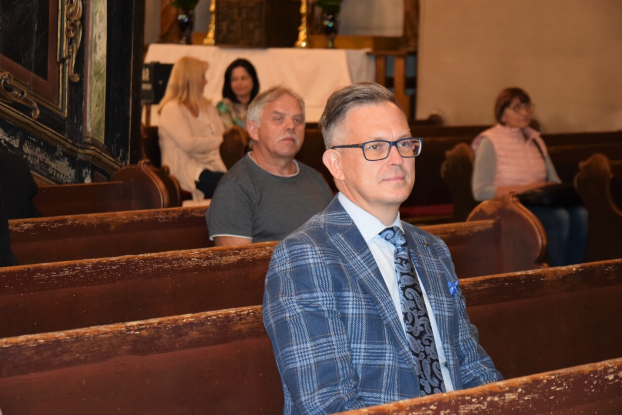 Wolfgang Seifen zagrał na organach w chojnowskim kościele