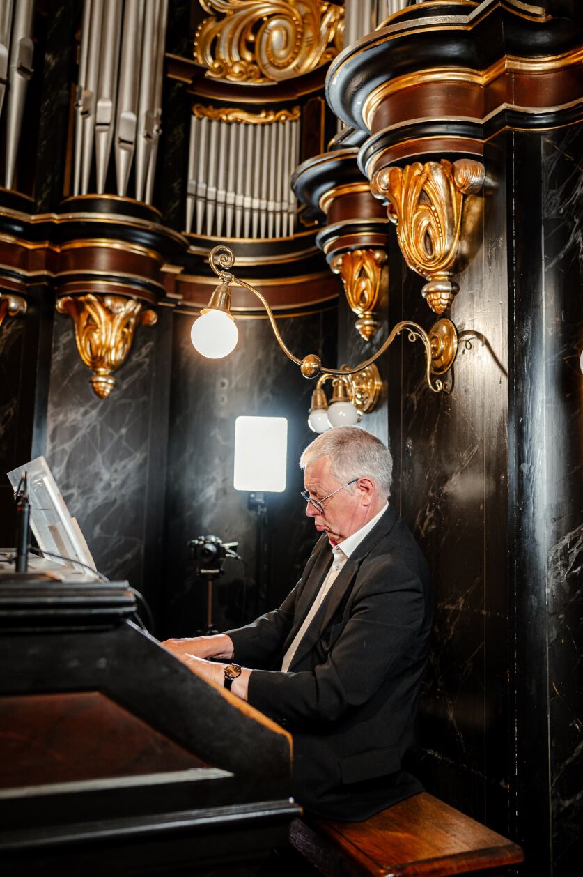 Wolfgang Seifen zagrał na organach w chojnowskim kościele