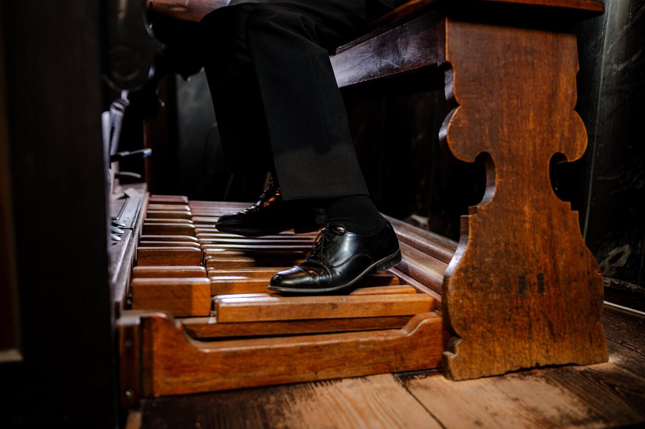 Wolfgang Seifen zagrał na organach w chojnowskim kościele
