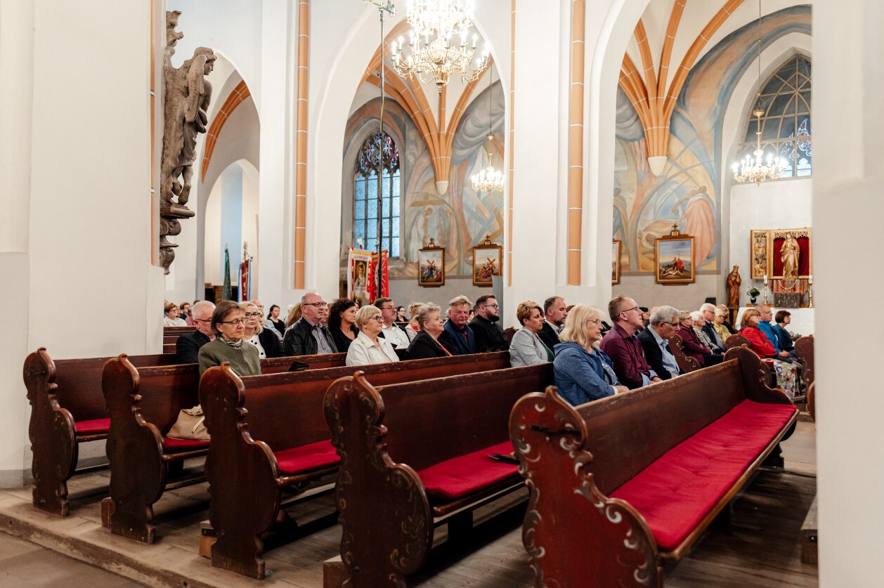 Wolfgang Seifen zagrał na organach w chojnowskim kościele