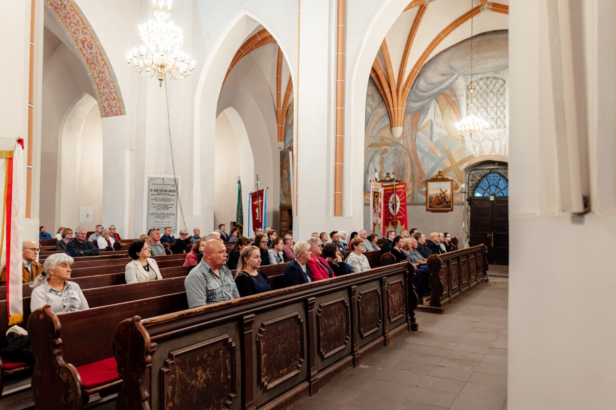 Wolfgang Seifen zagrał na organach w chojnowskim kościele