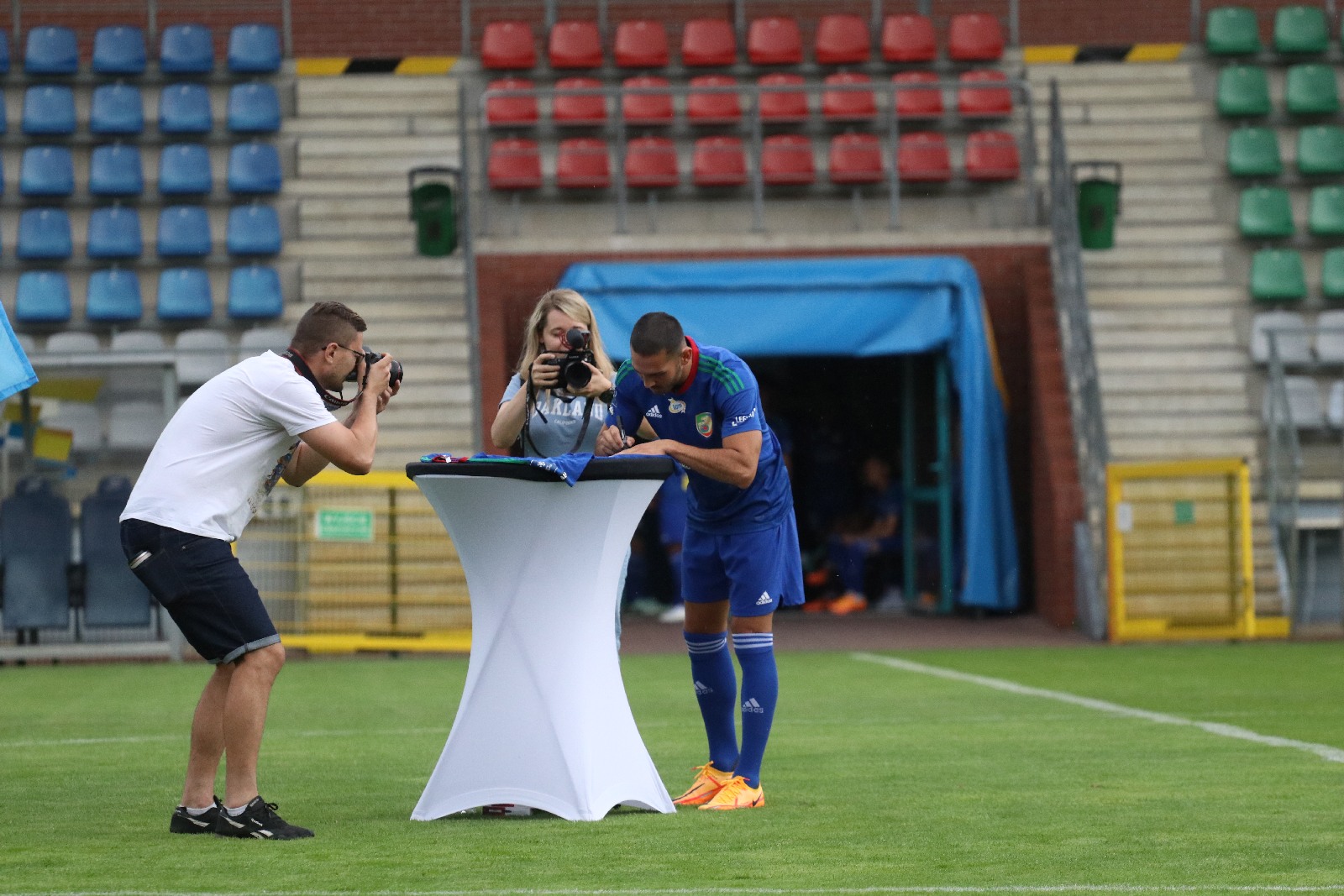 Drużyna Miedzi Legnica zaprezentowała się kibicom