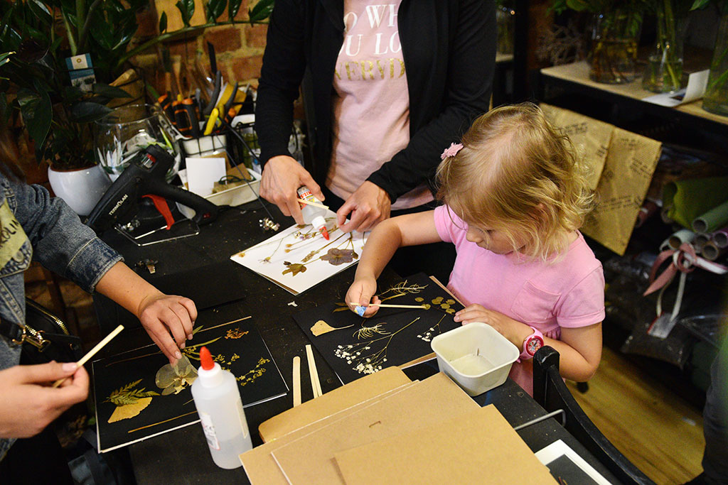 Warsztaty florystyczne w kwiaciarni Flowers Ctrl