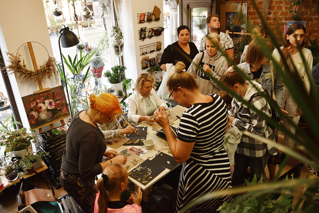 Warsztaty florystyczne w kwiaciarni Flowers Ctrl