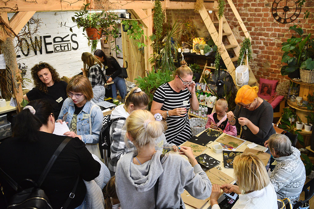 Warsztaty florystyczne w kwiaciarni Flowers Ctrl