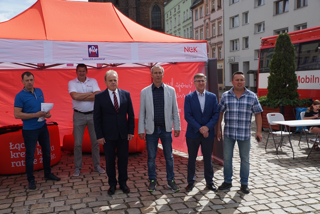 W Chojnowie w szczytnym celu polała się krew