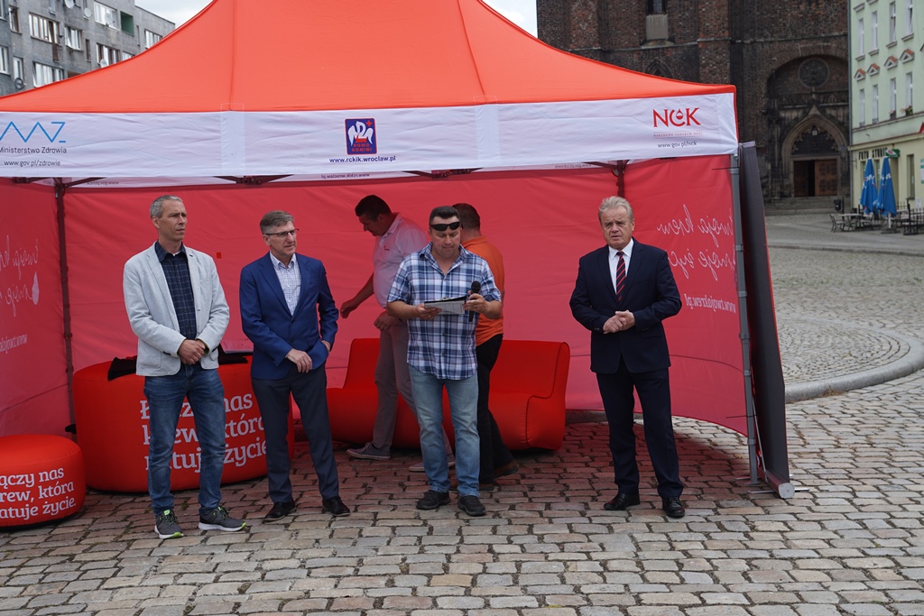 W Chojnowie w szczytnym celu polała się krew