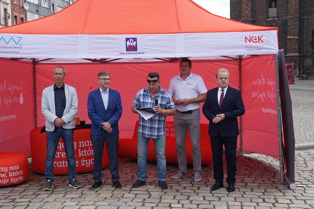 W Chojnowie w szczytnym celu polała się krew