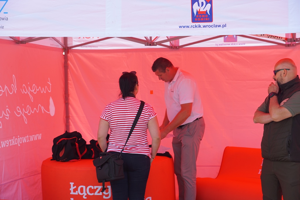 W Chojnowie w szczytnym celu polała się krew