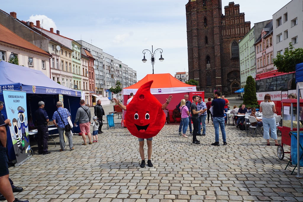 W Chojnowie w szczytnym celu polała się krew