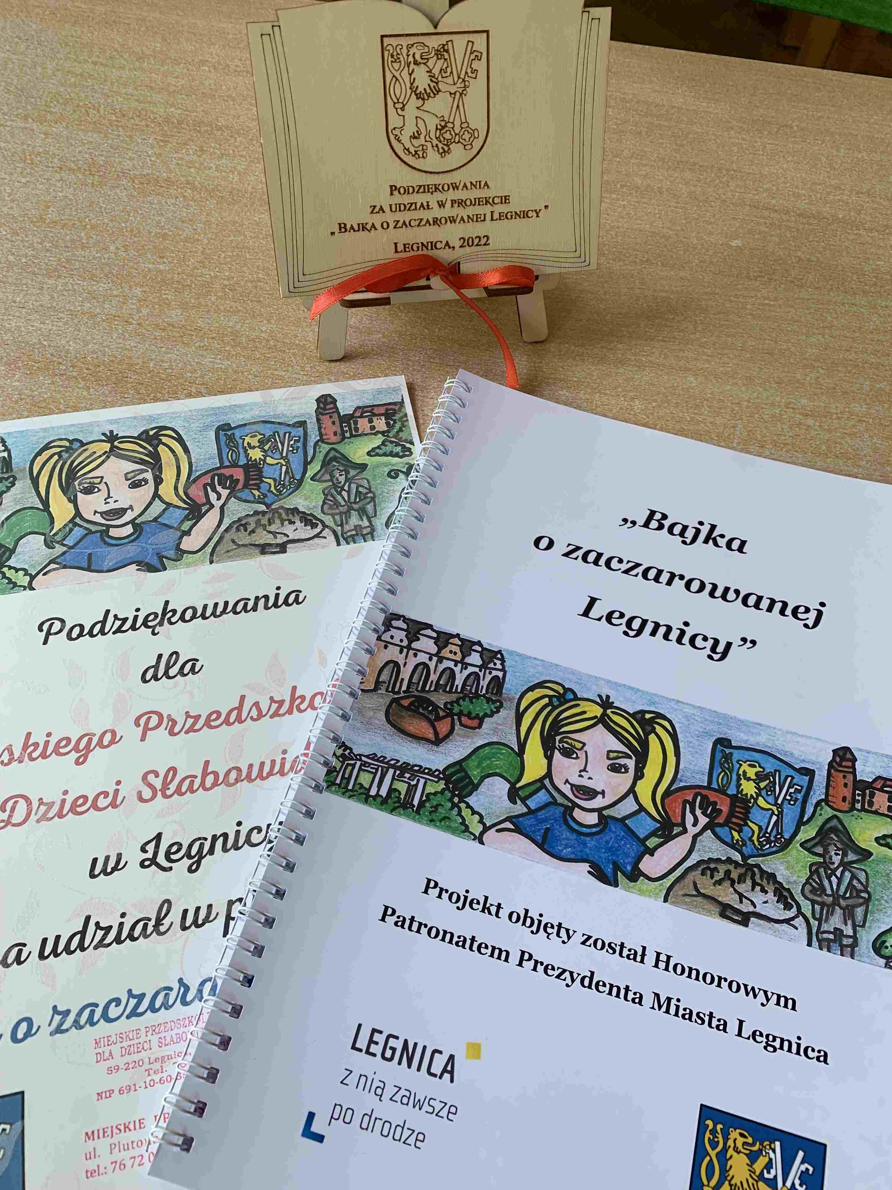 Przedszkolaki napisały bajkę o „zaczarowanej Legnicy”