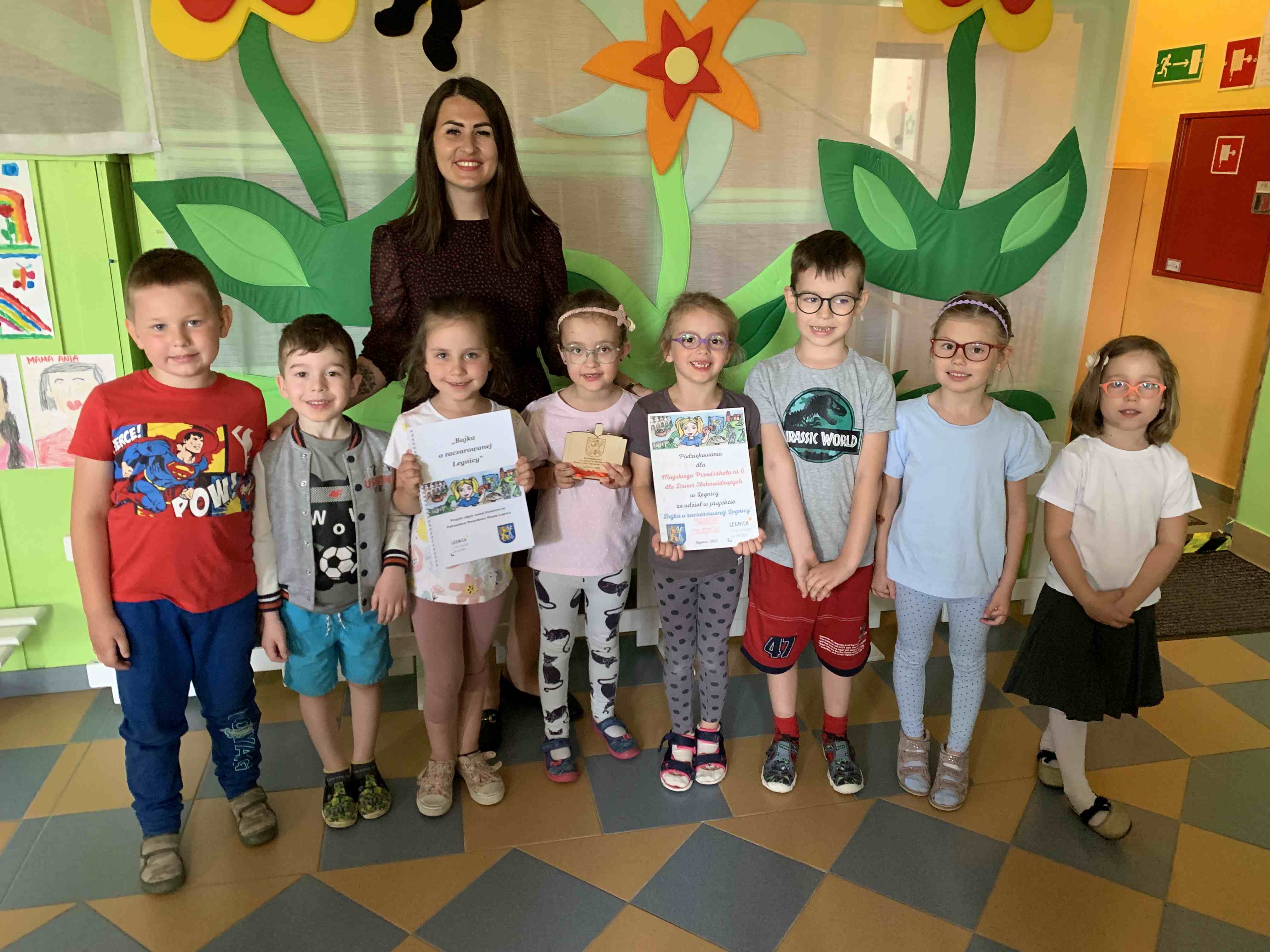 Przedszkolaki napisały bajkę o „zaczarowanej Legnicy”