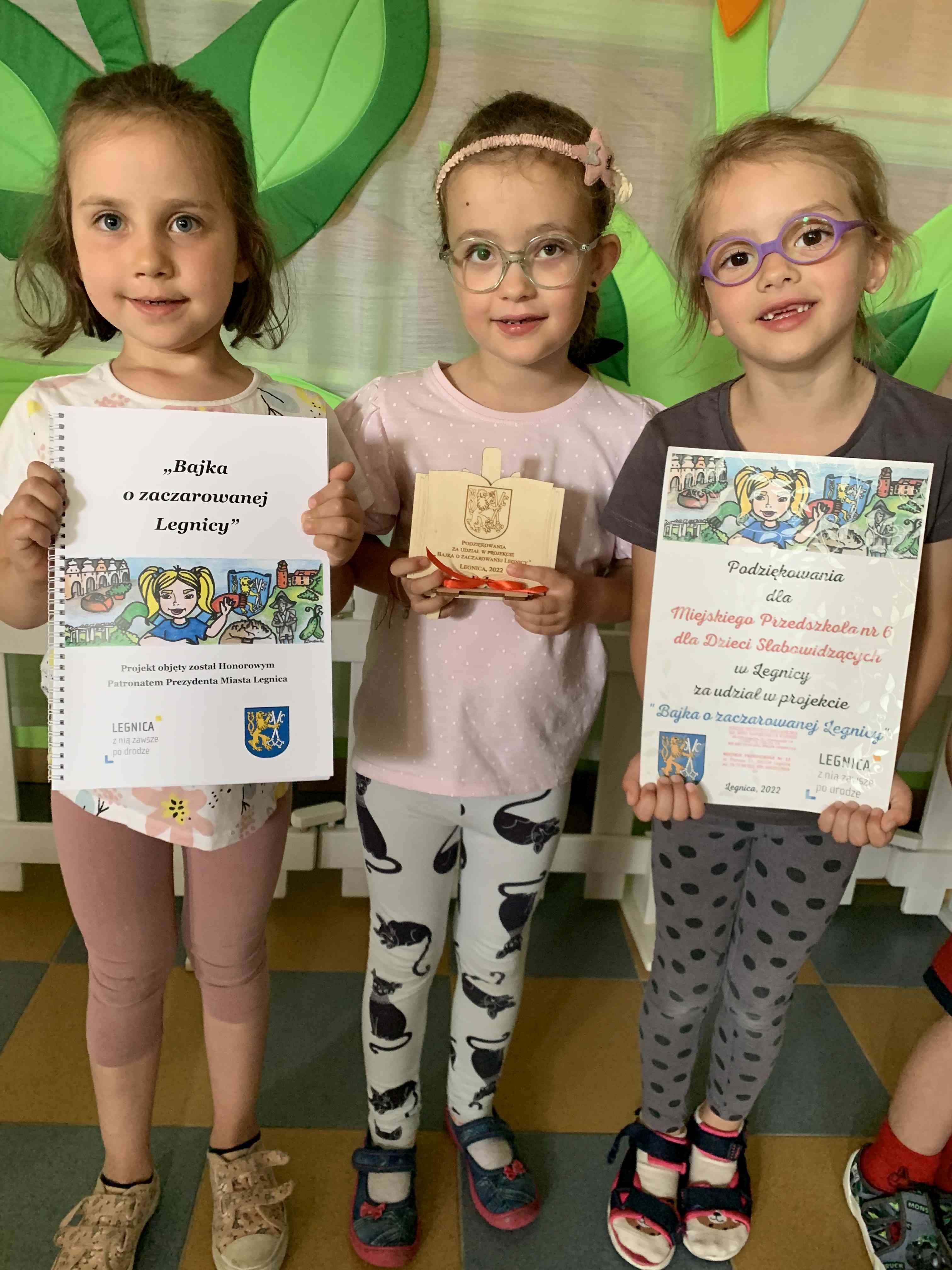 Przedszkolaki napisały bajkę o „zaczarowanej Legnicy”